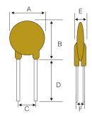 A250-1200插件保险丝尺寸图